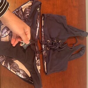 Purple maaji bikini set size L